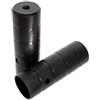 KHEbikes KHE BMX Axle Pegs - Poggiapiedi per filettatura assale da 10 mm, 3/8, colore: Nero