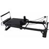 Spetebo Pilates Reformer - Macchina pieghevole con 5 molle 190 x 57 cm, attrezzatura per l'allenamento a casa, carico fino a 125 kg, yoga Home Trainer per allenamento in posizione supina