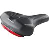 Selle Bassano Volare 3Zone GT Lady SIL - Sella per Bicicletta, con Luce Led Posteriore Integrata, Tecnologia 3Zone con 3 Distinte Aree a Compressione Graduata, Comoda ed Ergonomica, Made in Italy