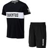 JUVE - Completo maglia + pantaloncini da donna, collezione ufficiale Juventus - 8 anni