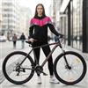 sun baby TATRA BIKES Bicicletta da 29 pollici Overland, mountain bike per adulti, leggero bici da ciclismo 29 - telaio in alluminio da 21 pollici, 21 marce, ammortizzatore, freni a disco - Rosso-Nero