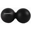 BOOMFIT Palla da Massaggio Lacrosse (Semplice/Doppia) | Gomma Vulcanizzata Alta Densità | Rilascio Miofasciale e Trigger Point | Massaggiatore Piedi e Schiena | Ideale per Atleti, Yoga e CrossFit