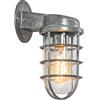 PHKO Lampada da parete retrò in gabbia di metallo Lampada da parete per interni ed esterni Luce impermeabile Stile industriale Applique nautica per giardino Balcone Patio Bar Camera da letto Illuminazione