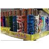 CLIPPER 48 Accendini Nuovi LARGE da collezione assortiti in grafiche tutte diverse