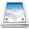 Tex family Coprimaterasso Impermeabile Sanitario PVC - 1 Piazza - Cm. 90x195