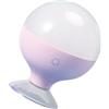 MARCBUSE Portatile LED Trucco Luce Ricaricabile Ventosa Lampadina Con 3 Luminosità Regolabile Adatto Per Casa Scrivania Uso Esterno Lampada Da Campeggio