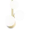 Ideal Lux Perlage ap3 ottone Applique Ideal Lux