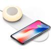 kalb Material für Möbel kalb | QI caricabatterie da tavolo con lampada a batteria dimmerabile Smart Wireless luce notturna lampada da comodino lampada da tavolo