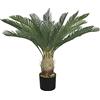 Decovego Palmizio Palma Artificiale Albero Pianta Artificiale Selezione, Selezione pianta di Palma:Palma Modello 9 (80 cm)