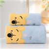 Wanym Set Asciugamani Bagno Viso e Bidet per Bambini, Asciugamano per Bambini, Asciugamani Spugna Asciugatura Rapida Morbidi, Soffici e Altamente Assorbenti per Spiaggia Nuoto Doccia,Blu,Bath Towel