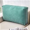 Generic Schienale Divano Cuscino Schienale Letto Cuscino Da Lettura Per Letto Sfoderabile Cuscini Testata Letto Cuscino a Cuneo Comodo Cuscino Lombare Letto,#8-80x45x12cm
