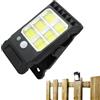 Generico Luci con Clip per Esterni,Sensore Intelligente di Sicurezza per Lume da Ombrellone | Lampada da Parete con 3 Modalità per Decorazione | per Recinto Cancello Sentiero Garage Cortile Ombrellone Patio Ca