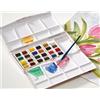 Winsor & Newton COTMAN Watercolour ACQUERELLI Acquerello 24 MEZZI Godet - Set Painting Plus