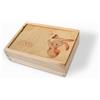 PHOTOCITY Scatola Ricordi in Legno per Bambini Personalizzata 17 x 12 x 5 cm Scatola legno ricordi personalizzata per nascita Memory box per bambini in legno per gadget (Personalizzata nascita/bambini)