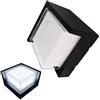 MAKA change your life quality Applique da Esterno Interno Led da Parete 15W Lampade da Muro Plafoniera Moderna Luci Down 1500 Lumen Ip65 Impermeabile Fascio Luce 120° Illuminazione 25 mila ore 220V (Luce Fredda 6500k, Quadrato)