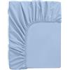 IlGruppone Lenzuolo sotto Jersey in Cotone Elasticizzato con Angoli disponibile in 3 misure - Singolo - Azzurro