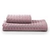 INTRECCI HOME Set Bagno Asciugamani Viso+Ospite, in Puro Cotone 300 g, 110x60 cm + 60x40 cm, Leggerezza e Praticità, con Lavorazione Nido d'Ape, Ideale per Asciugatura Rapida, Modello: Cecile