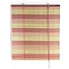 Tex family Tenda a Rullo in Bamboo 60x150 cm - Tapparella in Legno Naturale per Interni ed Esterni - Montaggio Facile - Rosa