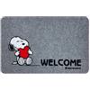 IlGruppone Peanuts Zerbino Ingresso Originale Rettangolare 40 x 60 Cm Tappeto Ingresso Asciugapassi Tappetino Antiscivolo Interno Estero Originale Idea Regalo - Welcom