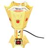 HAMAGI Bruciatore di incenso | Incensiere Elettrico a Forma Esagonale con Borchie Metalliche - Decorazione e fragranza per la casa degli uffici, Adatta per Oli Essenziali per aromaterapia, Uso