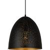 CHENKUI Lampadario Vintage Nero con Paralume Cavo in Ferro Battuto Lampada A Sospensione da Soffitto in Metallo con Decorazioni Sospese Lampada A Sospensione Personalizzata Industriale Base E27/E26