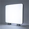 DeeDuud Scatola luminosa a LED, scatola luminosa su entrambi i lati, 60 x 60 cm, intensità luminosa 1600 lm, temperatura di colore 10000 K, IP65, scatola luminosa a LED