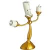 cutecool Candela dell'orologio Portacandele La Bella E La Bestia Portacandele Lumiere Luce A LED for La Tavola di Nozze, Decorazione della Casa della Festa di Natale