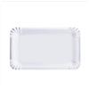 VIRSUS Vassoio di Cartone Bianco per Pasticceria - Pacco da kg. 10 (Circa 62pz) - Formato cm. 28x39 cm Mis. 7 - Vassoi rettangolari monouso Utilizzabili per servire Dolci, pasticcini, Torte