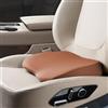 Rngwxoe 2 in 1 Cuscino Cuneo Auto per Sedile o Supporto Lombare - Cuscino Sedile Auto Guidatore in Memory Foam Morbido da 9 cm - Cuscino Coccige Ergonomico per Auto Camion, Marrone