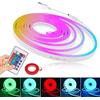 HEGEHE - Striscia LED RGB 5V con controller, flessibile impermeabile IP67, 108 LED/m Striscia neon LED da 4m CIR85+, 5,5cm tagliabile una volta, decorazione domestica