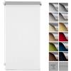 SANITEASY Zero Home - Tenda a Rullo Termica | Oscuramento Totale | Senza Foratura | Altamente Riflettente | Risparmia Energia in CA | - Oscurante 85x150 cm Bianco