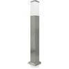 LED Universum Lampada da terra in acciaio inox, 80 x 12,5 cm, IP44, attacco E27 (non inclusa), per l'illuminazione di giardini, vialetti e terrazze
