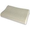 Sleepys Cuscino in Lattice Naturale, 74x42 Alto 10 cm ortocervicale Forato con Fodera in Jersey 100% Cotone - Guanciale Lattice TALALAY Anallergico