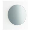 ARHome Specchio Tondo, 60 cm, Grigio Scuro, Specchio da parete rotondo, Made in Italy