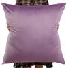 ZZDZW Fodere per Cuscini 80x80 70x70 Velluto Copricuscini Divano Grande Federa Cuscino 60x80 70x70 Copri Cuscino Decorazione Sofa Copricuscino(Grape purple,70x70 cm)
