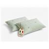 LARA MORADA - SET 2 Cuscino Memory Foam Anallergico e Antiacaro, 100% Made In Italy - Guanciale Ortopedico per Cervicale con Federa Aloe Vera, 70x40 cm - Deluxe, H15