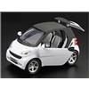 JIFEICHUAN Modello di Auto Decorativo 1:32 for Miniature Smart Modello di Auto in Lega pressofusa Adatto for Collezione di Decorazioni Modello Regalo for Feste per la Decorazione(White)