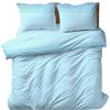 Clara Home Milano CLARA HOME Lenzuola Completo Letto Singolo 1 Piazza Colore Zighy Azzurro, Lenzuola Elasticizzate per Tutte le Stagioni, Completo di Federe per Guanciali
