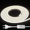 STHomedeco Tira LED COB - Striscia Adesive 220v Da Interno Esterno Impermeabile, Alta LuminositÃ Striscia IP65, Strip LED per Commerciale, Camera da letto (Bianco Naturale 4000k, 8M)