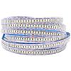 TOPXCDZ Striscia LED 2835 SMD, 240 LED/m, 480 LED/m, 5 m, DC 12 V, 24 V, alta luminosità, flessibile, luce bianca calda, bianca fredda (12 V, 5 m, 240 LED/M, bianco)