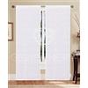 GBiancheria COPPIA TENDE KIRA RICAMATE 45X150 45X240 PER FINESTRE E PORTEFINESTRE PRONTE DA APPENDERE (Beige, 45x240)