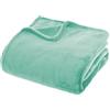Generico Plaid Coperta Soffice Pile Caldo Letto Divano Colori Moderni Mod.PLAID MORBIDO 160X210 VERDE