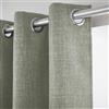 GX GARGIX Tenda arredo oscurante con 8 anelli 1 pannello cm 140x290 mod. Canapone (LTC-3 Fango)