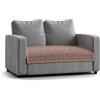 PAULATO BY GA.I.CO. PAULATO - Copridivano Impermeabile Antiscivolo - Runner Salvadivano per Cani e Gatti - Lavabile in Lavatrice, Made in Italy - Marsala 63x120 cm 2 Posti