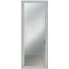 Lupia - Specchio da Parete Moderno BOSTON 41x124 cm, Cornice in Legno MDF, Design Shabby Chic, per Camera da Letto, Soggiorno, Ingresso, Montaggio Verticale o Orizzontale, Legno Ingegnerizzato Grigio