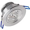 Rururug Faretto a LED Faretto a LED da incasso luminoso 9W 12W 15W 21W Faretto a LED con decorazione a soffitto Lampada-Warm_white_9W