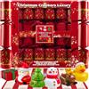KreativeKraft Christmas Crackers con Sorpresa, Pacco da 6 Xmas Crackers per Tavola e Feste di Natale, Decorazioni Natalizie, Idea Regalo (Multi Giochi da Corsa)