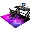 Tkuhknag 60 x 90 cm Tappeto per Sedia con Ruote per Parquet Pavimenti Duri, Tappeto per Sedia Ufficio, Protettivo Salvapavimento, Tappetini per Scrivania e Sedia da Ufficio, Tappeto per Sedia Gaming