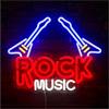 GERLJ insegna luminosa al neon Insegna al neon con musica rock, chitarra elettrica, ival, e, bar, decorazioni da parete, lampade 32x40 cm