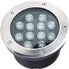 WZYJLyds Faretto segnapasso calpestabile lampada da incasso impermeabile IP67 per esterno giardino Viali sentieri(Warm White light,24W)